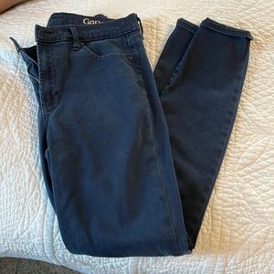 Gap true skinny high rise navy pants